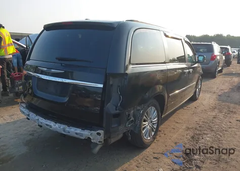 2016 Chrysler Town & Country Touring-L Anniversary Edition из США, поврежденный, VIN 2C4RC1CG8GR159460